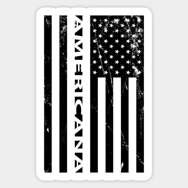 americana flag Sticker by pholange